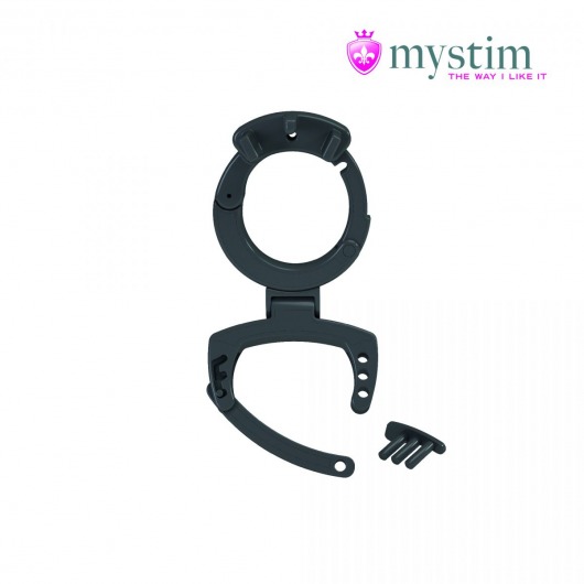 Пояс верности с электростимуляцией Pubic Enemy No 3 - MyStim - купить с доставкой в Серпухове