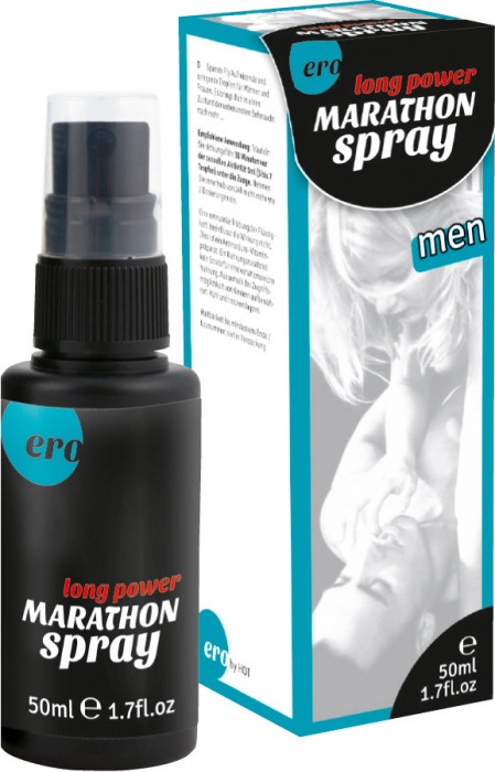 Пролонгирующий спрей для мужчин Long Power Marathon Spray - 50 мл. - Ero - купить с доставкой в Серпухове