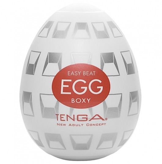 Мастурбатор-яйцо EGG Boxy - Tenga - в Серпухове купить с доставкой