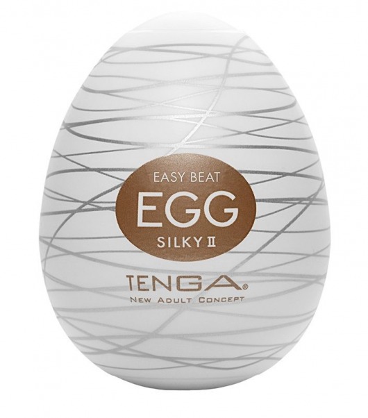 Мастурбатор-яйцо EGG Silky II - Tenga - в Серпухове купить с доставкой