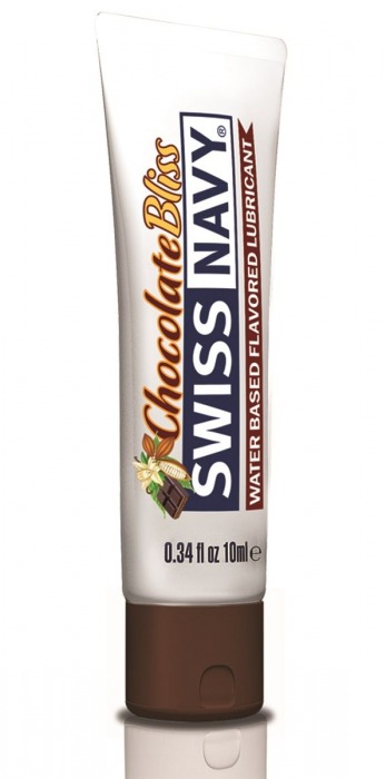 Лубрикант с ароматом шоколада Swiss Navy Chocolate Bliss Lube - 10 мл. - Swiss navy - купить с доставкой в Серпухове