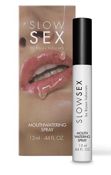 Спрей для усиления слюноотделения Slow Sex Mouthwatering Spray - 13 мл. - Bijoux Indiscrets - купить с доставкой в Серпухове