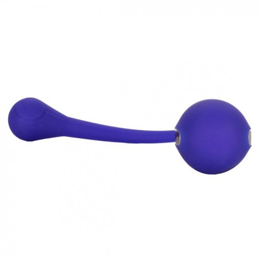 Фиолетовый шарик с электростимуляцией и вибрацией Intimate E-Stimulator Remote Kegel Exerciser - California Exotic Novelties - купить с доставкой в Серпухове