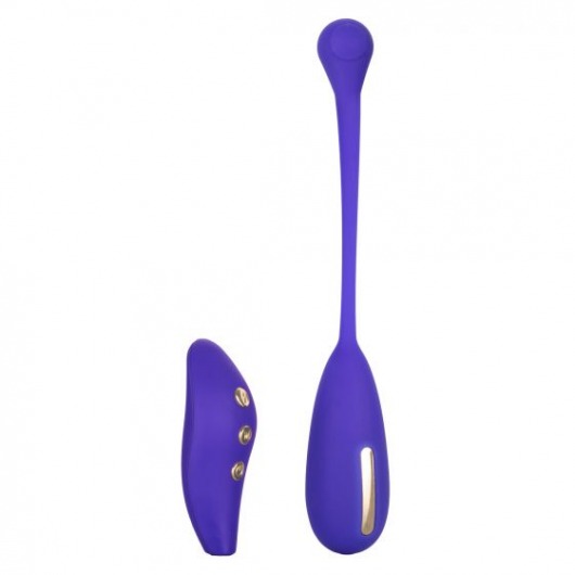 Фиолетовый шарик с электростимуляцией и вибрацией Intimate E-Stimulator Remote Kegel Exerciser - California Exotic Novelties - купить с доставкой в Серпухове