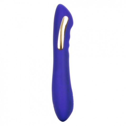 Фиолетовый вибратор с электростимуляцией Intimate E-Stimulator Petite Wand - 18,5 см. - California Exotic Novelties - купить с доставкой в Серпухове