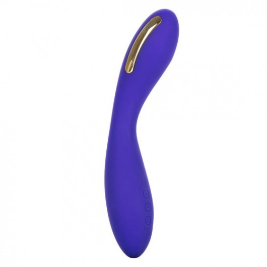 Фиолетовый вибратор с электростимуляцией Intimate E-Stimulator Wand - 21,5 см. - California Exotic Novelties - купить с доставкой в Серпухове