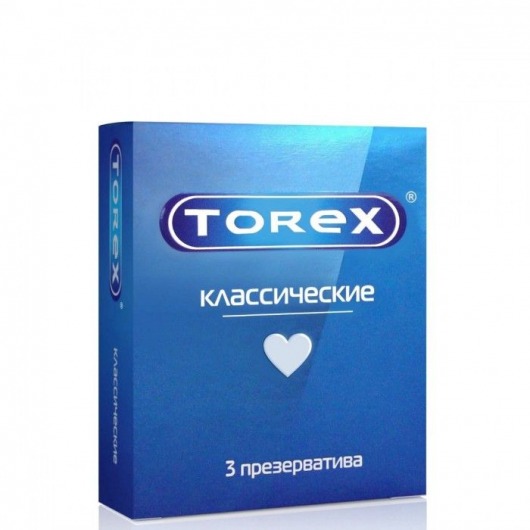 Гладкие презервативы Torex  Классические  - 3 шт. - Torex - купить с доставкой в Серпухове