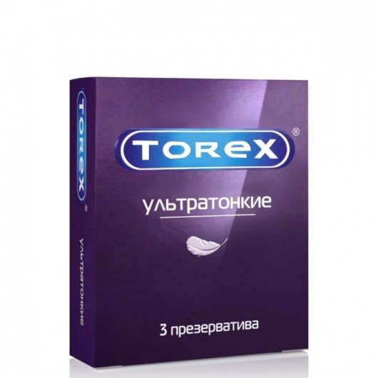 Презервативы Torex  Ультратонкие  - 3 шт. - Torex - купить с доставкой в Серпухове