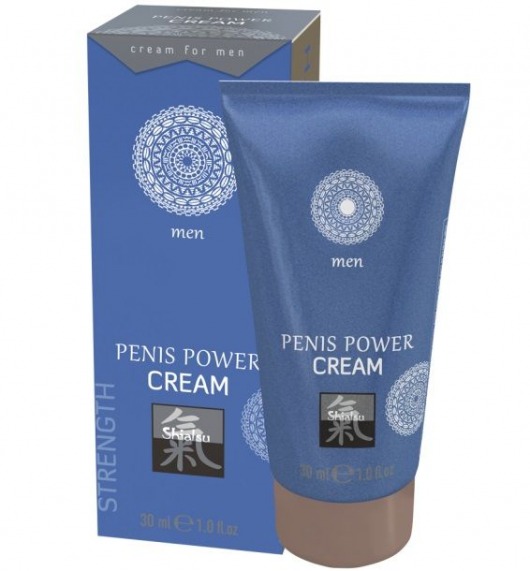 Возбуждающий крем для мужчин Penis Power Cream - 30 мл. - Shiatsu - купить с доставкой в Серпухове