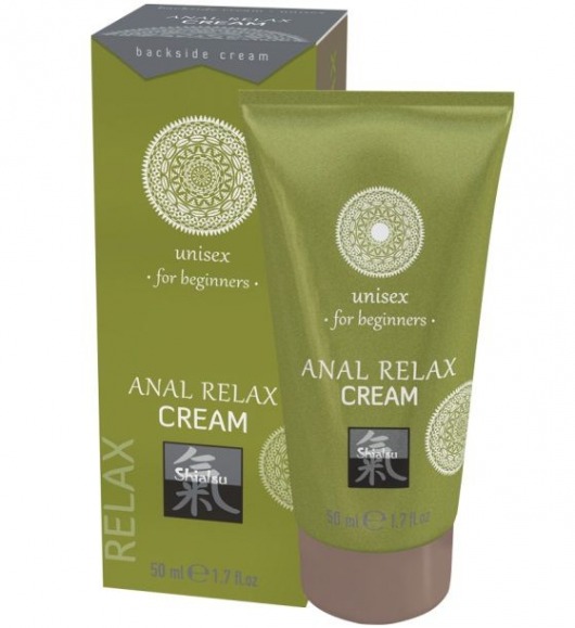 Анальный крем Anal Relax Cream - 50 мл. - Shiatsu - купить с доставкой в Серпухове