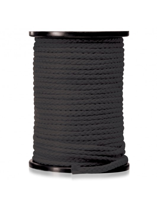 Черная веревка для связывания Bondage Rope - 60,9 м. - Pipedream - купить с доставкой в Серпухове