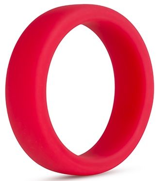 Красное эрекционное кольцо Silicone Go Pro Cock Ring - Blush Novelties - в Серпухове купить с доставкой