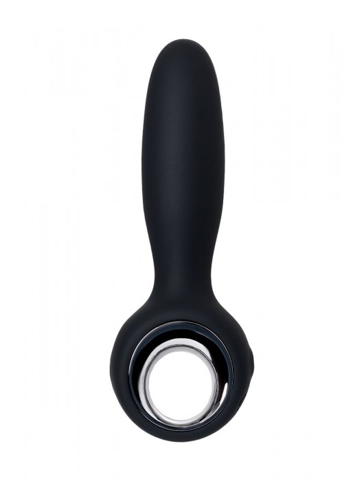 Черный анальный стимулятор Sagitta - 15 см. - POPO Pleasure