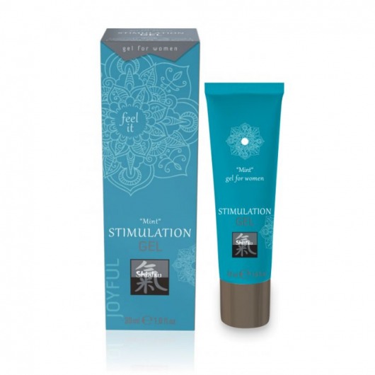 Возбуждающий интимный гель STIMULATION GEL Mint - 30 мл. - Shiatsu - купить с доставкой в Серпухове