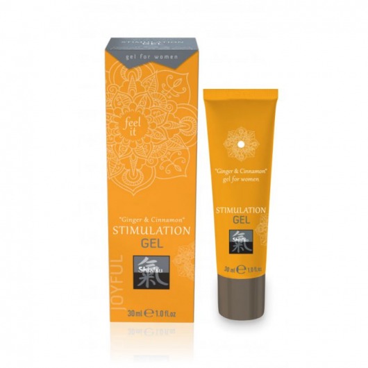 Возбуждающий интимный гель STIMULATION GEL Ginger   Cinnamon - 30 мл. - Shiatsu - купить с доставкой в Серпухове