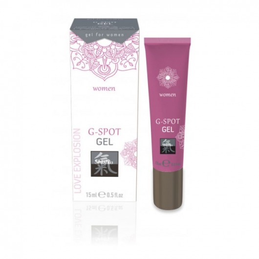 Возбуждающий интимный гель G-SPOT GEL - 15 мл. - Shiatsu - купить с доставкой в Серпухове