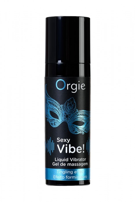 Гель для массажа ORGIE Sexy Vibe Liquid Vibrator с эффектом вибрации - 15 мл. - ORGIE - купить с доставкой в Серпухове