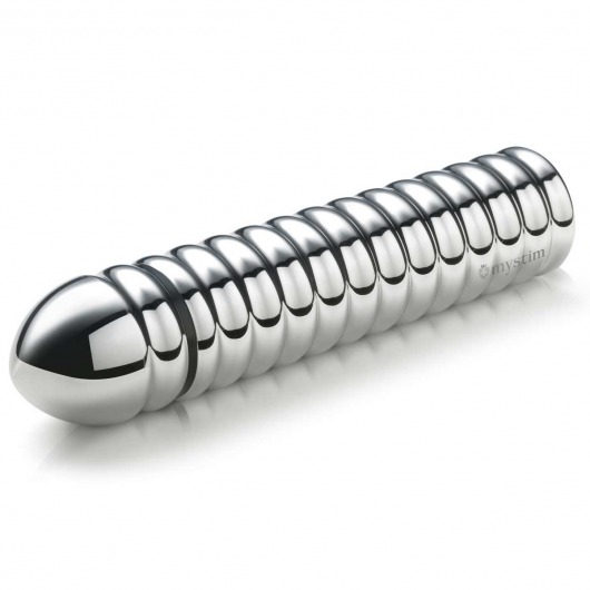 Рельефный фаллос для интенсивного электросекса Groovey George - 20 см. - MyStim - купить с доставкой в Серпухове