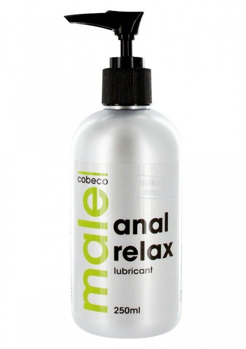 Анальный лубрикант MALE Cobeco Anal Relax Lubricant - 250 мл. - Cobeco - купить с доставкой в Серпухове