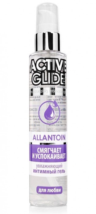 Увлажняющий интимный гель Active Glide Allantoin - 100 гр. - Биоритм - купить с доставкой в Серпухове