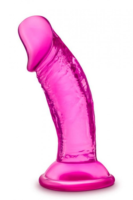 Розовый анальный фаллоимитатор Sweet N Small 4 Inch Dildo - 11,4 см. - Blush Novelties