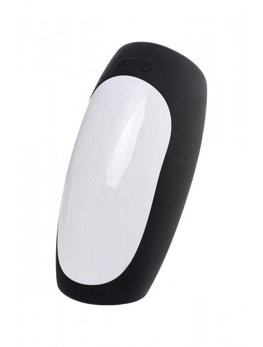 Черно-белый перезаряжаемый мастурбатор Erotist Hailstorm - Erotist Adult Toys - в Серпухове купить с доставкой