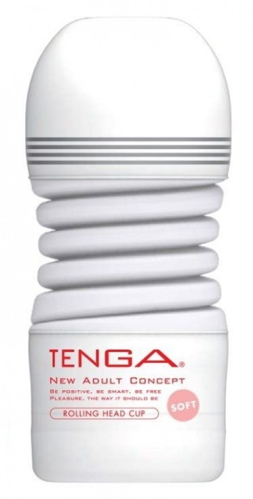 Мастурбатор TENGA Rolling Head Cup Soft - Tenga - в Серпухове купить с доставкой