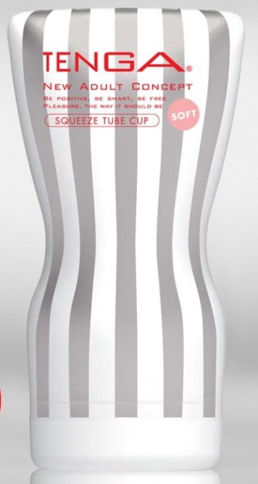 Мастурбатор TENGA Squeeze Tube Cup Soft - Tenga - в Серпухове купить с доставкой