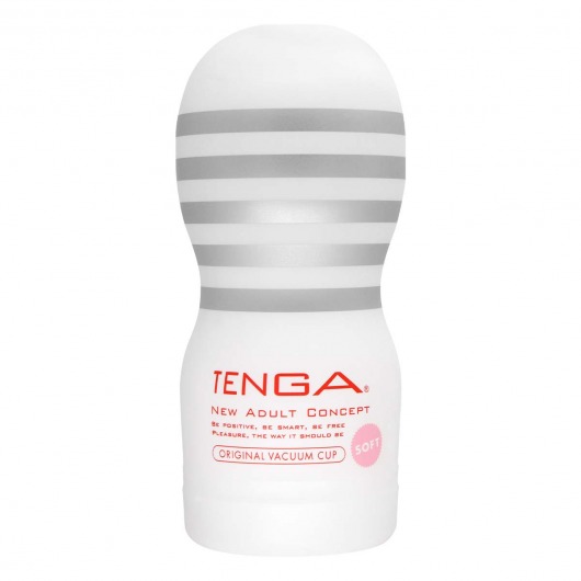 Мастурбатор TENGA Original Vacuum Cup Soft - Tenga - в Серпухове купить с доставкой