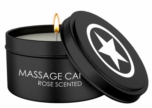 Массажная свеча с ароматом розы Massage Candle - Shots Media BV - купить с доставкой в Серпухове