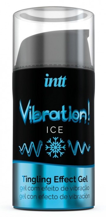 Жидкий интимный гель с эффектом вибрации Vibration! Ice - 15 мл. - INTT - купить с доставкой в Серпухове