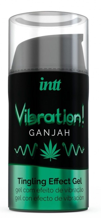 Жидкий интимный гель с эффектом вибрации Vibration! Ganjah - 15 мл. - INTT - купить с доставкой в Серпухове