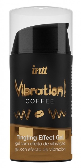 Жидкий интимный гель с эффектом вибрации Vibration! Coffee - 15 мл. - INTT - купить с доставкой в Серпухове