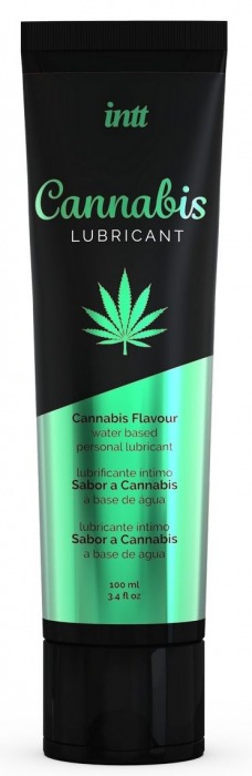 Интимный гель на водной основе Cannabis Lubricant - 100 мл. - INTT - купить с доставкой в Серпухове