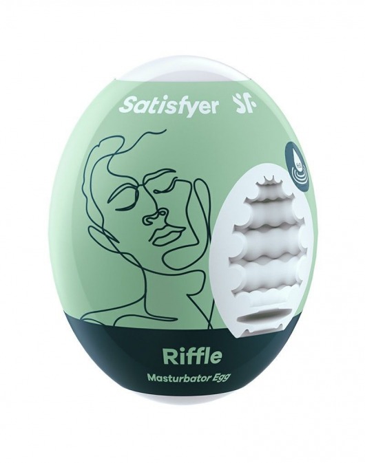 Мастурбатор-яйцо Satisfyer Riffle Mini Masturbator - Satisfyer - в Серпухове купить с доставкой