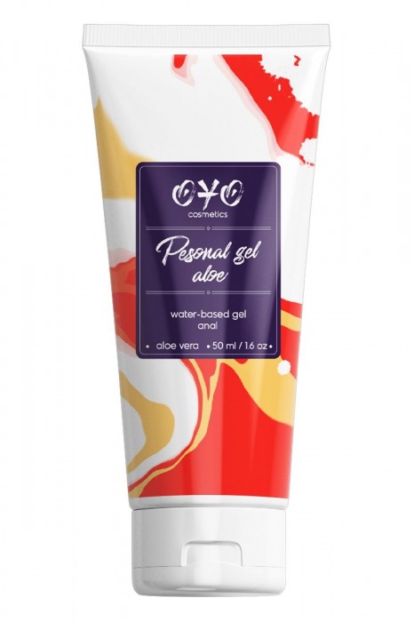 Анальная смазка на водной основе OYO Personal Gel Aloe - 50 мл. - OYO - купить с доставкой в Серпухове