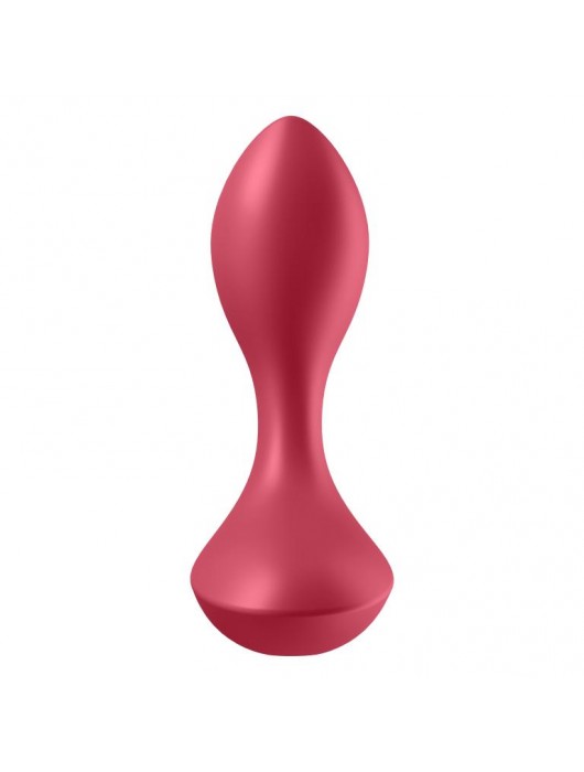 Красный вибромассажёр простаты Satisfyer Backdoor Lover - 14 см. - Satisfyer - в Серпухове купить с доставкой