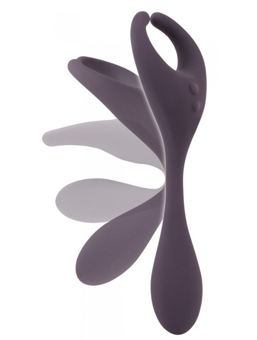 Фиолетовый универсальный вибратор Remote Controlled Couples Vibrator - Orion