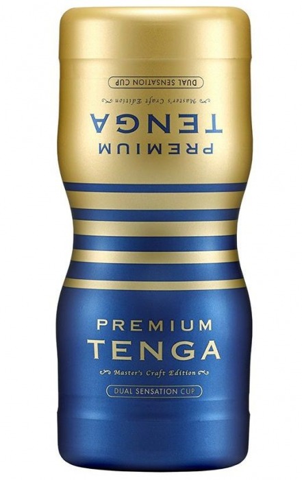 Мастурбатор TENGA Premium Dual Sensation Cup - Tenga - в Серпухове купить с доставкой