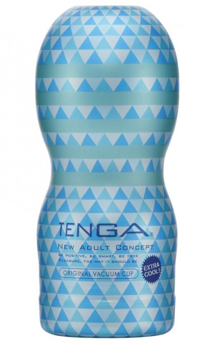 Мастурбатор с охлаждающей смазкой TENGA Original Vacuum Cup Extra Cool - Tenga - в Серпухове купить с доставкой