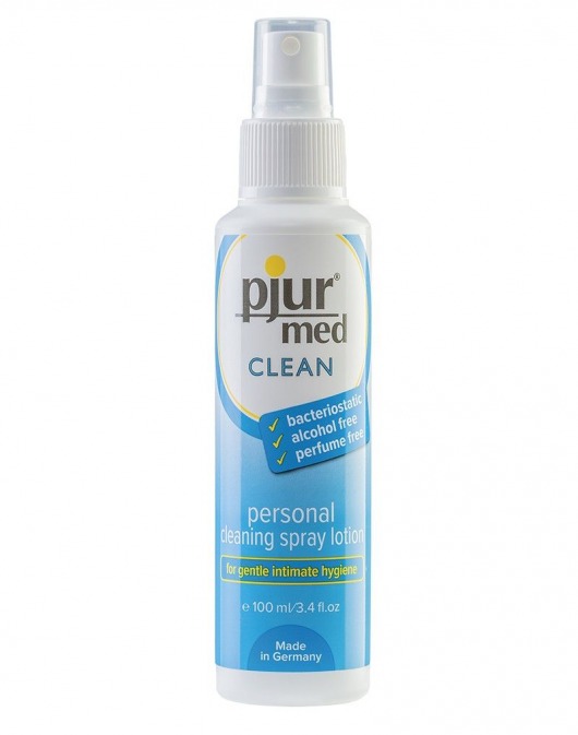 Гигиенический спрей pjur MED Clean Spray - 100 мл. - Pjur - купить с доставкой в Серпухове