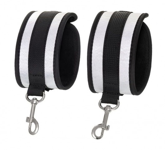 Серебристо-черные оковы Anonymo - ToyFa - купить с доставкой в Серпухове