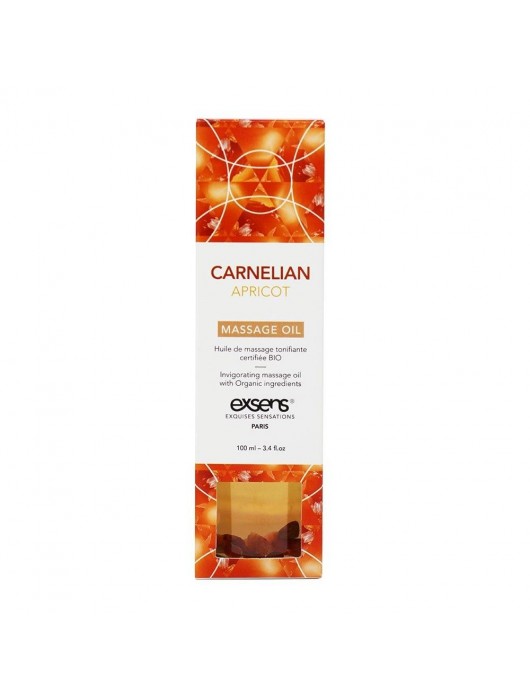 Органическое массажное масло CARNELIAN APRICOT - 100 мл. - Exsens - купить с доставкой в Серпухове
