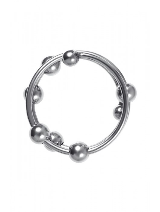 Большое металлическое кольцо под головку пениса - ToyFa - купить с доставкой в Серпухове