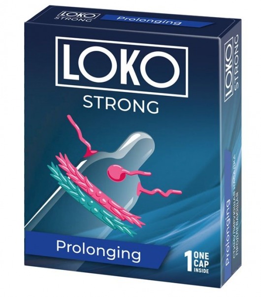 Стимулирующая насадка на пенис LOKO STRONG с продлевающим эффектом - Sitabella - в Серпухове купить с доставкой