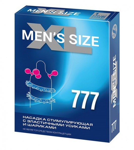 Стимулирующая насадка на пенис MEN SIZE 777 - Sitabella - в Серпухове купить с доставкой