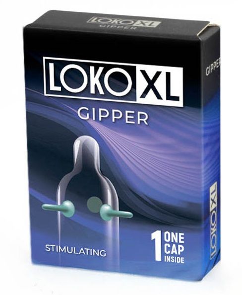 Стимулирующая насадка на пенис LOKO XL GIPPER - Sitabella - в Серпухове купить с доставкой