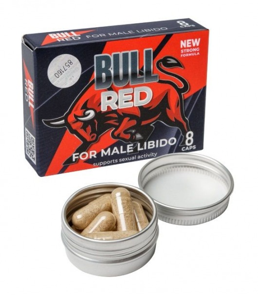 Пищевой концентрат для мужчин BULL RED - 8 капсул - Sitabella - купить с доставкой в Серпухове