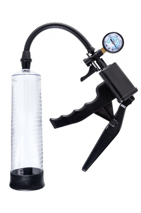 Прозрачная механическая помпа для пениса Viggo - Sexus - в Серпухове купить с доставкой