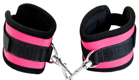 Оковы на ноги из неопрена розового цвета - ToyFa - купить с доставкой в Серпухове